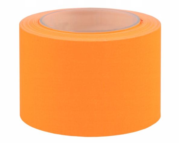 Naklejka cenowa "D" (5) bez nadruku fluor pomarańczowa 40x30 Kal-Pack